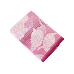 173 полотенце Улыбка, розовое