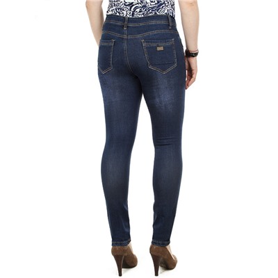 004 джинсы женские, синие