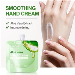 Крем для рук с экстрактом алое вера Sadoer Aloe Vera Hand Cream 30мл