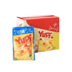 Yupi / Растворимый напиток со вкусом фруктового коктейля YUPI (блок 24шт по 15гр)