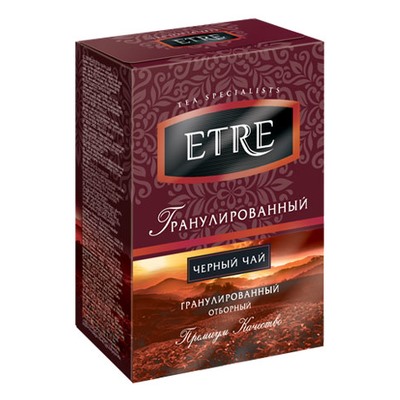 «ETRE», чай черный гранулированный, 100г