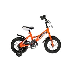 Велосипед детский 12" gw-тип, страх.кол., звонок, оранж./черн. RAIDER