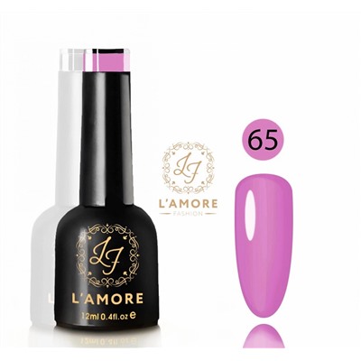 Гель лак для ногтей Luxury L’AMORE FASHION 12мл тон 65