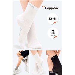 Набор женских носков 3 пары Happy Fox