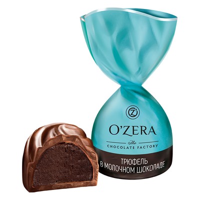 «OZera», конфеты трюфель молочный шоколад (упаковка 0,5кг)