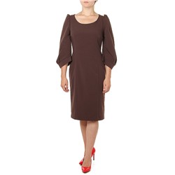 P41575-6 платье женское, коричневое