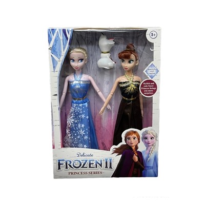 Набор Кукол на шарнирах c фигуркой Frozen 30см