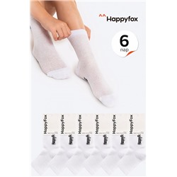 Набор детских носков в сетку 6 пар Happy Fox
