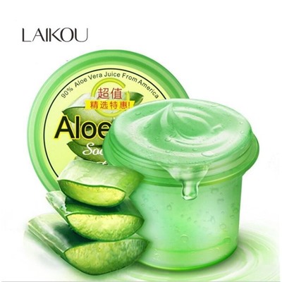 Sale! Laikou, Многофункциональный гель Алоэ Вера с натуральным соком алоэ 90 %, 120 гр.