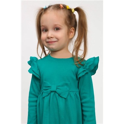Платье Куколка детское бирюзовый