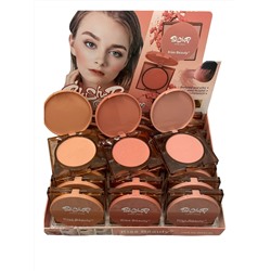 Матовые румяна для лица Kiss Beauty Blusher Color Show (ряд 3шт)