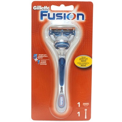 (Копия) Бритвенный станок Gillette Fusion 5 с 1 сменной кассетой