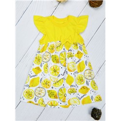 Платье "Лимон", 2318, желтое