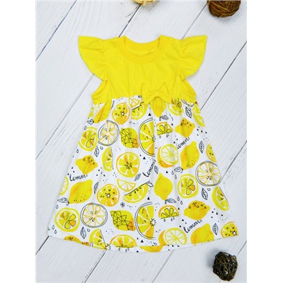 Платье "Лимон", 2318, желтое