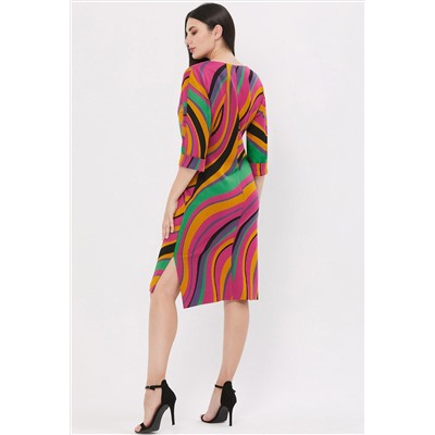 Платье Bazalini 4594 разноцветный