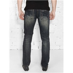 1-735 джинсы мужские. черные