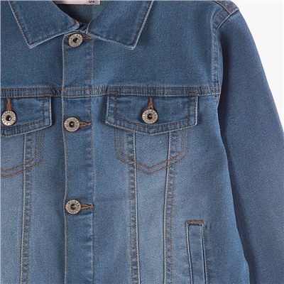 Куртка джинсовая для девочек 4E3801-0835