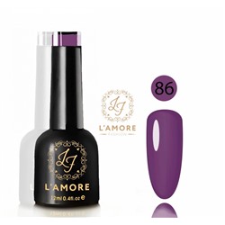 Гель лак для ногтей Luxury L’AMORE FASHION 12мл тон 86