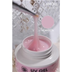 Гель для моделирования и наращивания ногтей L’AMORE Fashion UV-GEL нежность 20мл