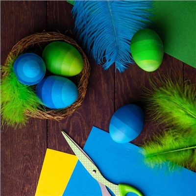 Набор для украшения яиц с жидкими красителями «Радужный градиент»,  11х16  см