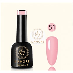 Гель лак для ногтей Luxury L’AMORE FASHION 12мл тон 51