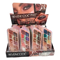 Тени для век Seven Cool Fashion Dight Petty Eyeshadow (ряд 4шт)