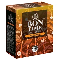 «Bontime», bontime чай черный, 100 пакетиков, 200г