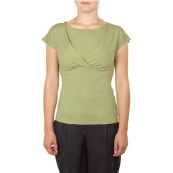B183-13 блузка женская, зеленая