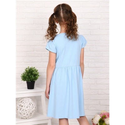 Платье Мгновение детское голубой