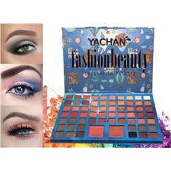 Профессиональная палитра теней+румяна для макияжа Fashion Beauty Yachan Beauty Eyeshadow Palette 64 цветов