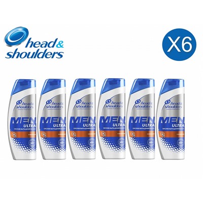 Шампунь от перхоти против выпадения волос для мужчин Head & Shoulders 400мл