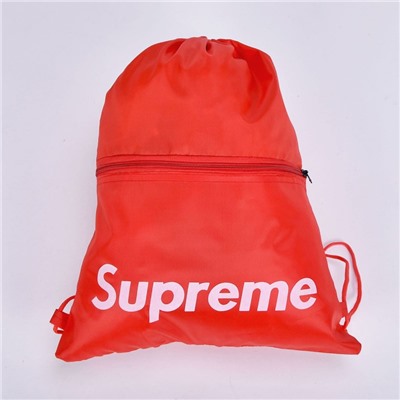 Рюкзак мешок Supreme цвет красный арт 1364