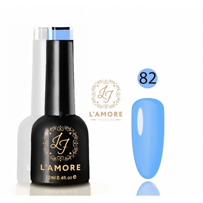 Гель лак для ногтей Luxury L’AMORE FASHION 12мл тон 82