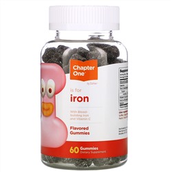 Chapter One, I is for Iron, 60 Gummies