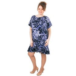 B1227-51-2 платье женское, синее