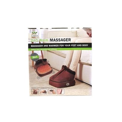 Тепловой Массажёр Для Ног Warm Massager 2 in 1