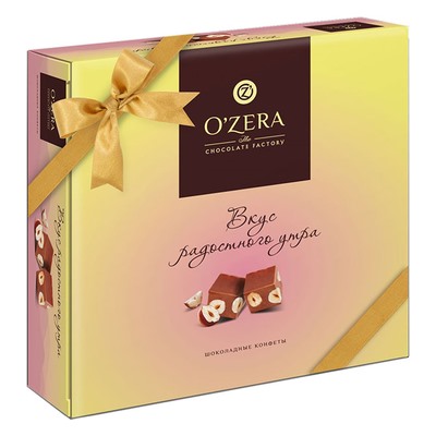 «OZera», конфеты шоколадные «Вкус радостного утра», 180г