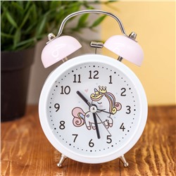 Часы-будильник "Unicorn", pink