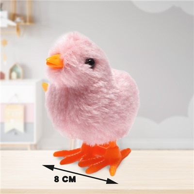 Игрушка заводная «Цыплёнок», цвета МИКС