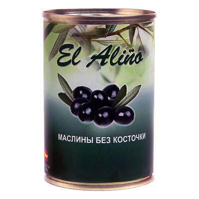 «EL alino», маслины без косточки, 270 г