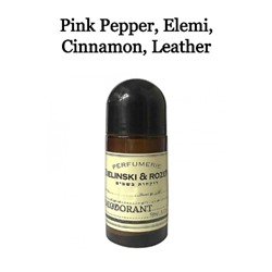 Шариковый дезодорант Zielinski & Rozen Pink Pepper, Elemi, Cinnamon, Leather
