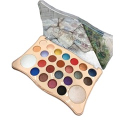 Тени+хайлайтеры для макияжа Seven Cool Bright Colors Eyeshadow 24 color