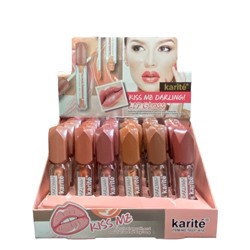 Жидкая матовая помада для губ Karite Kiss Me Lipgloss (ряд 8шт)