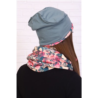 Комплект шапка и шарф-снуд 36122