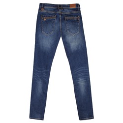 YQ358 джинсы мужские, синие