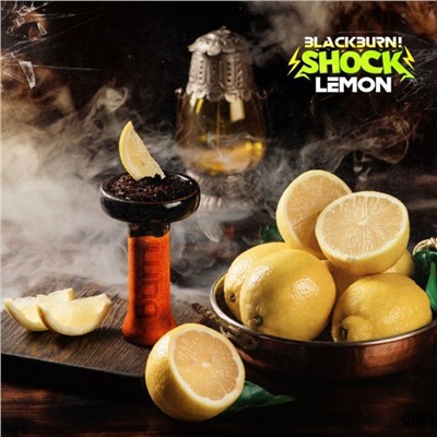 Табак для кальяна Black Burn 25г — Lemon Shock (Кислый лимон)