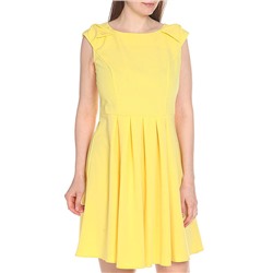 WD2606F04 платье женское, желтое