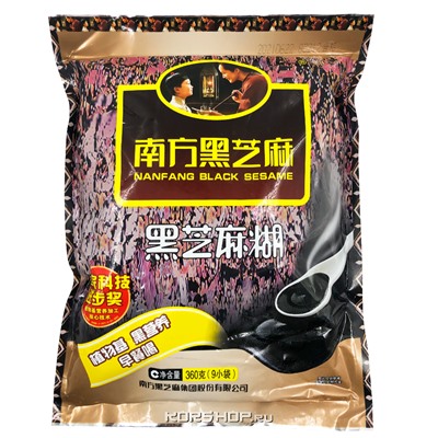 Каша из черного кунжута Nanfang, Китай, 360 г. Срок до 22.06.2022. АкцияРаспродажа