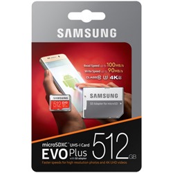 Карта памяти microSD EVO 512GB