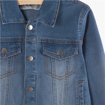 Куртка джинсовая для девочек 3E3802-0725